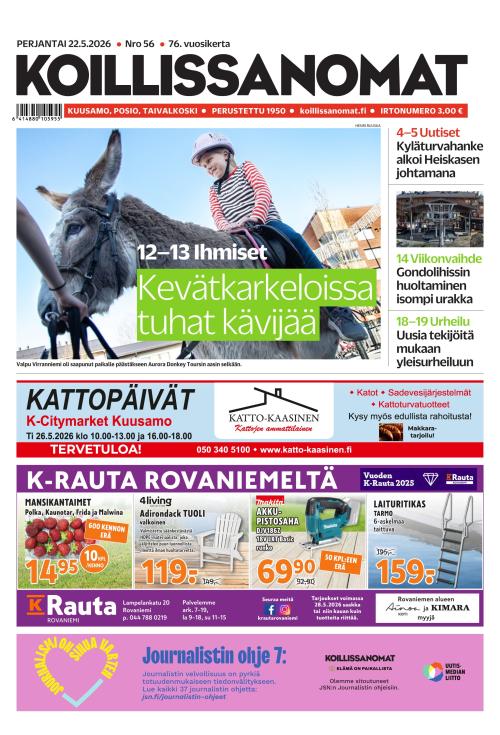 Koillissanomat 22.5.2026