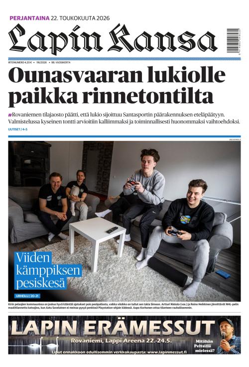 Lapin Kansa 22.5.2026