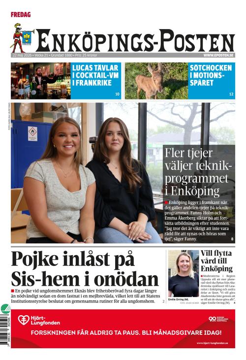 Enköpings-Posten 22.5.2026