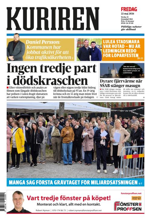 Norrbottens-kuriren 22.5.2026