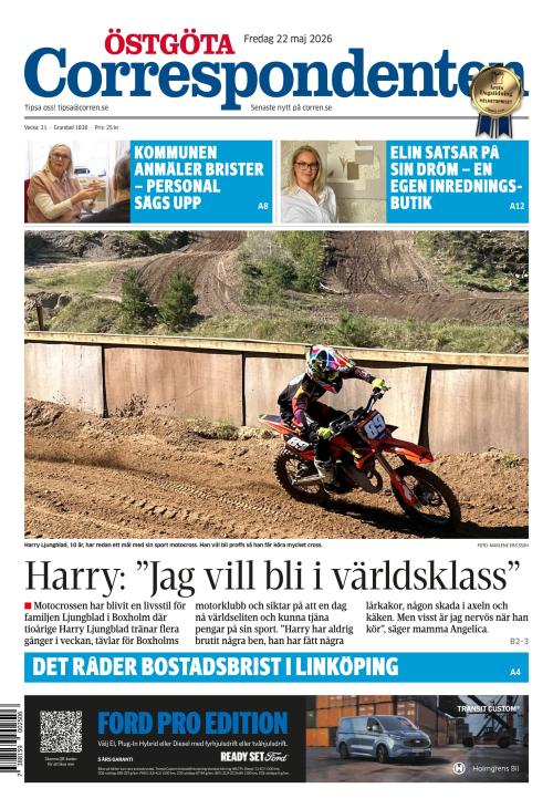 Östgöta Correspondenten 22.5.2026