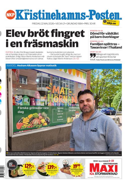 Nya Kristinehamns-Posten 22.5.2026