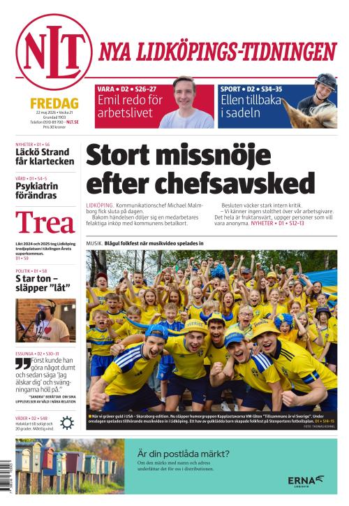 Nya Lidköpings-Tidningen 22.5.2026