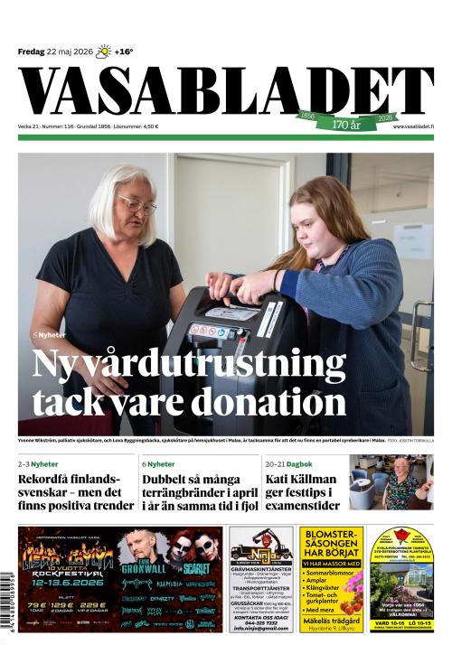 Vasabladet 22.5.2026
