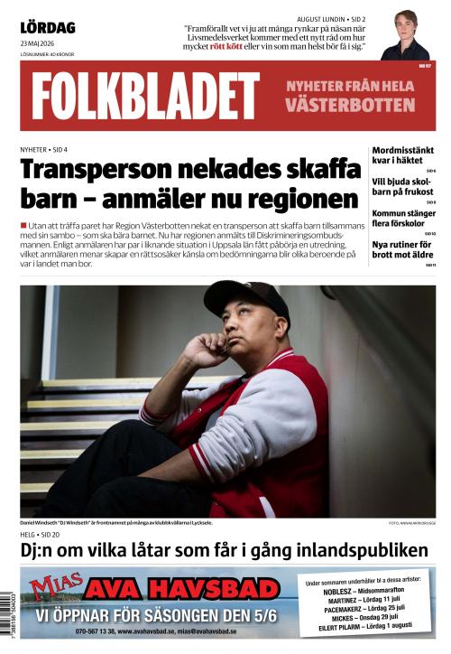 Folkbladet (Västerbotten) (SE) 23.5.2026