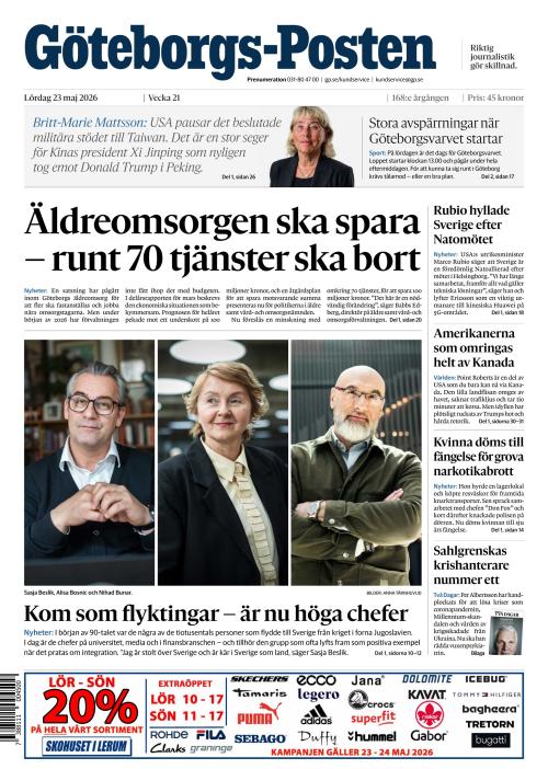 Göteborgs-Posten 23.5.2026