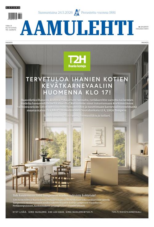 Aamulehti 24.5.2026