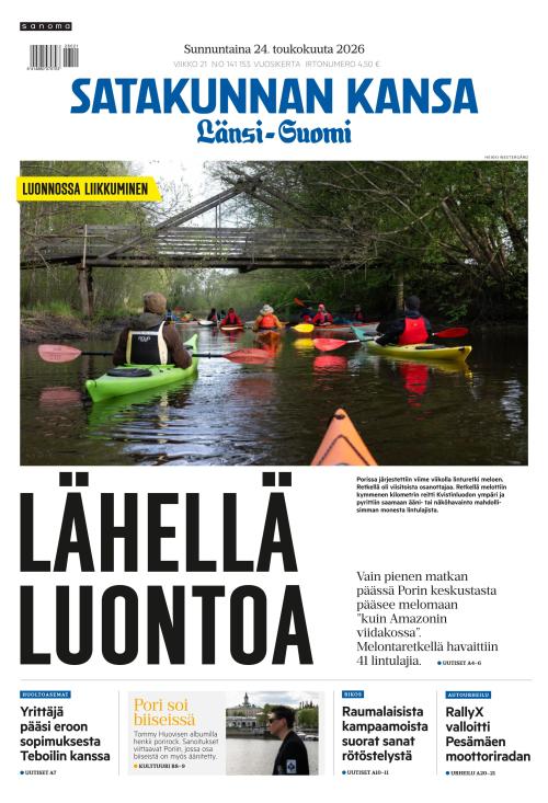 Satakunnan Kansa Länsi-Suomi 24.5.2026