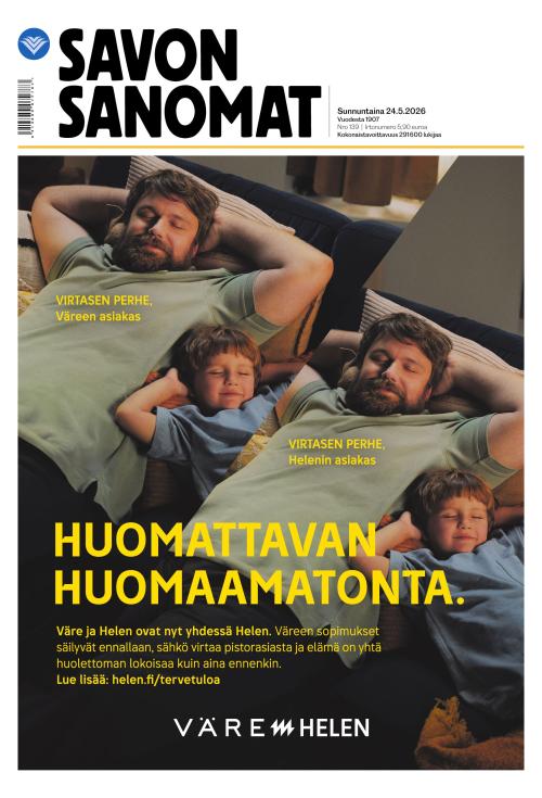 Savon Sanomat 24.5.2026