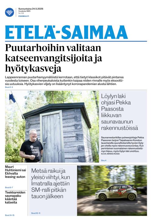 Etelä-Saimaa 24.5.2026