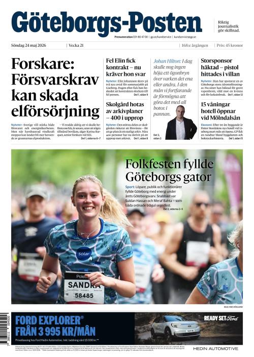 Göteborgs-Posten 24.5.2026