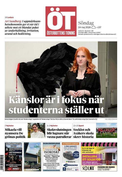 Österbottens Tidning 24.5.2026