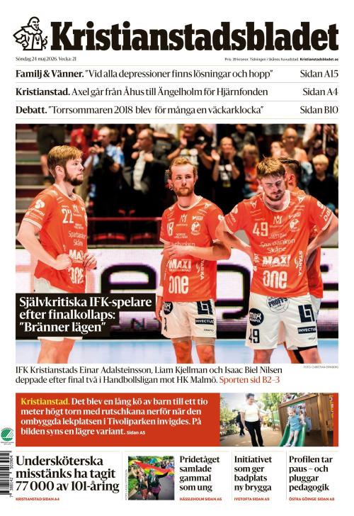 Kristianstadsbladet 24.5.2026