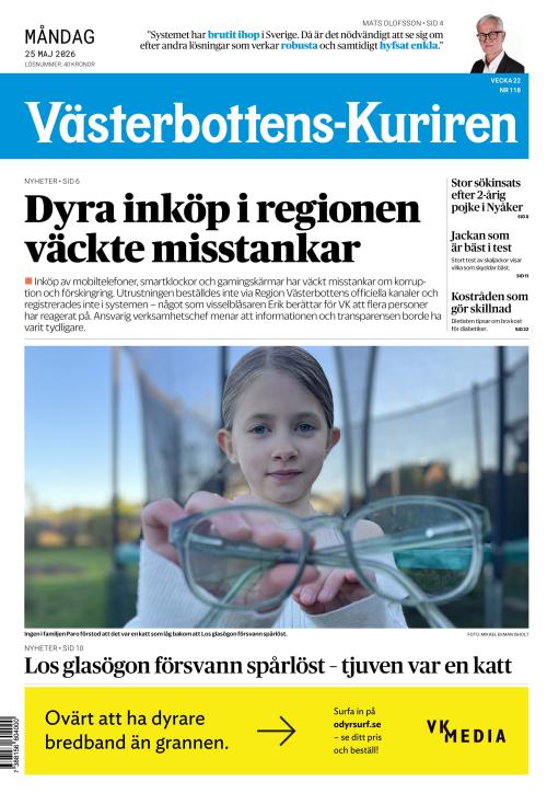 Västerbottens-Kuriren (SE) 25.5.2026
