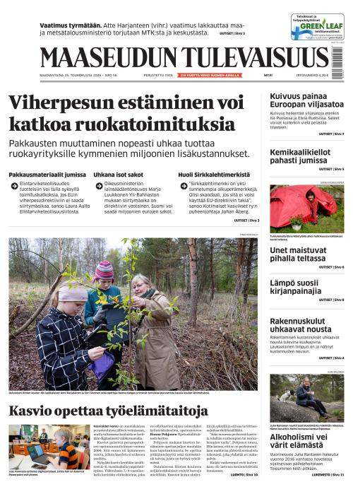 Maaseudun Tulevaisuus 25.5.2026