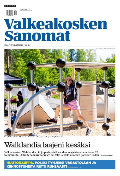 Valkeakosken Sanomat 25.5.2026