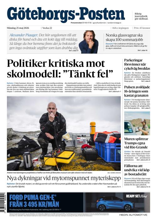 Göteborgs-Posten 25.5.2026