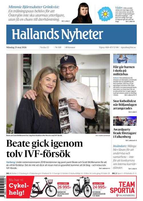 Hallands Nyheter 25.5.2026