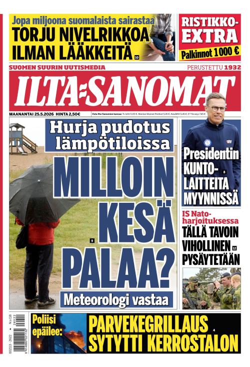 Ilta-Sanomat 25.5.2026