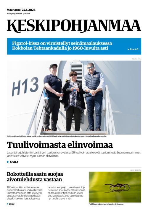 Keskipohjanmaa 25.5.2026