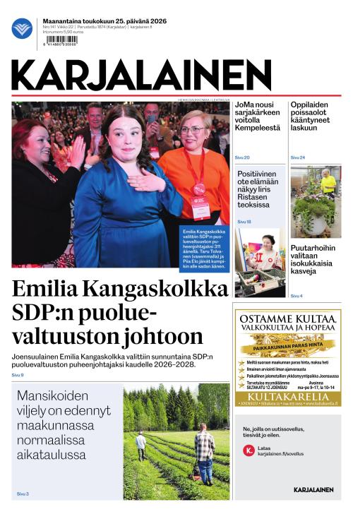 Karjalainen 25.5.2026