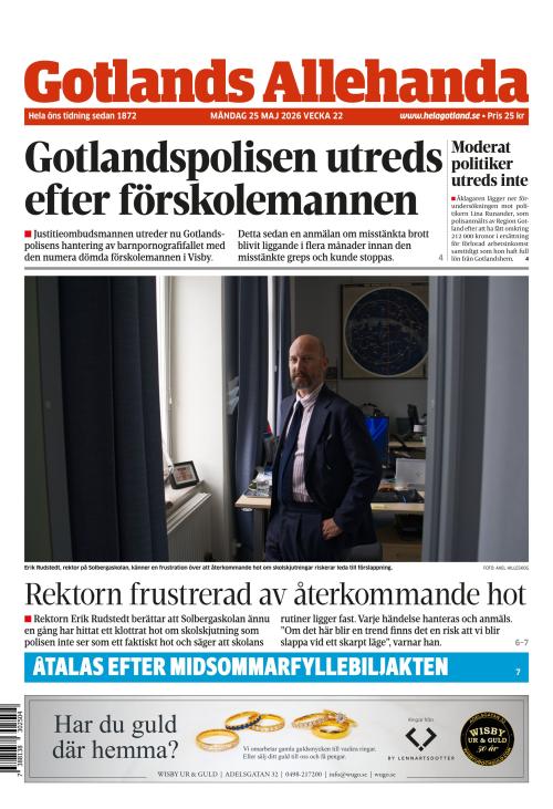 Gotlands Allehanda 25.5.2026