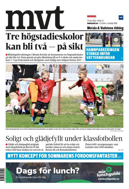 Motala Vadstena Tidning 25.5.2026