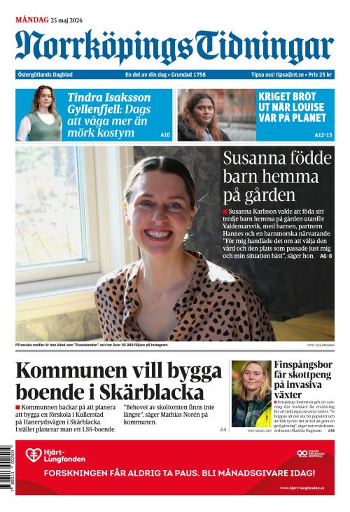 Norrköpings Tidningar 25.5.2026