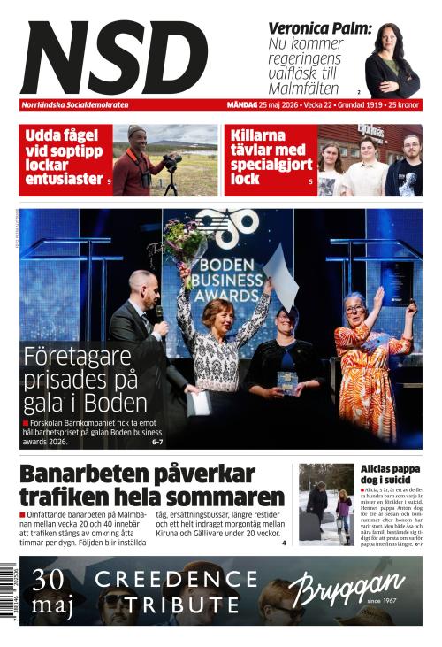Norrländska Socialdemokraten 25.5.2026