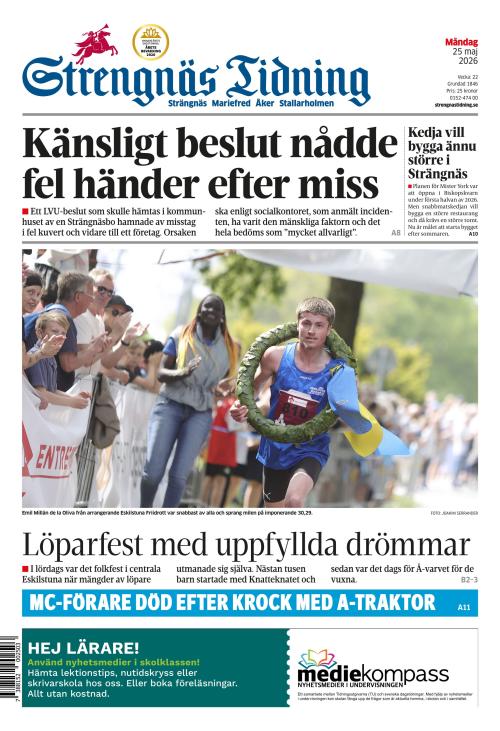 Strengnäs Tidning 25.5.2026