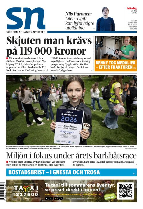 Södermanlands Nyheter 25.5.2026