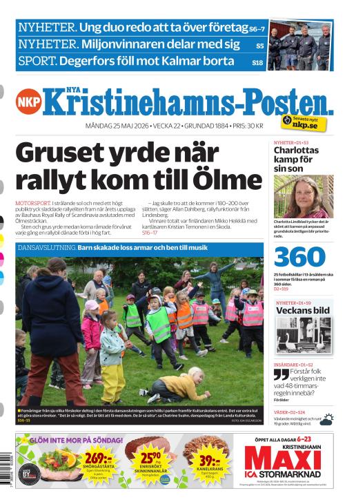 Nya Kristinehamns-Posten 25.5.2026