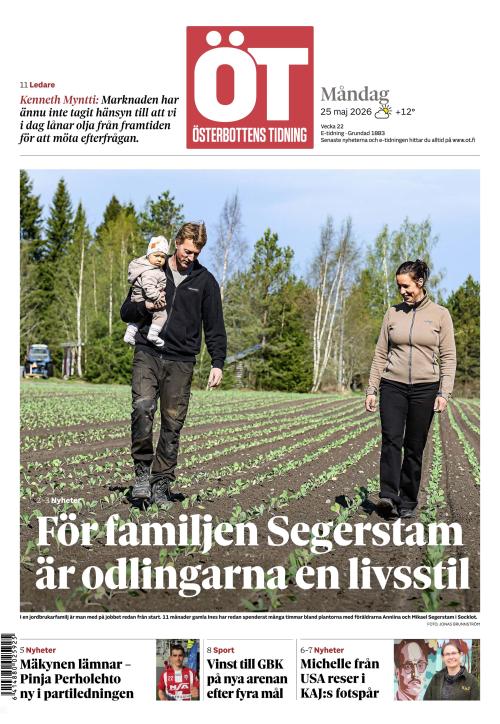 Österbottens Tidning 25.5.2026