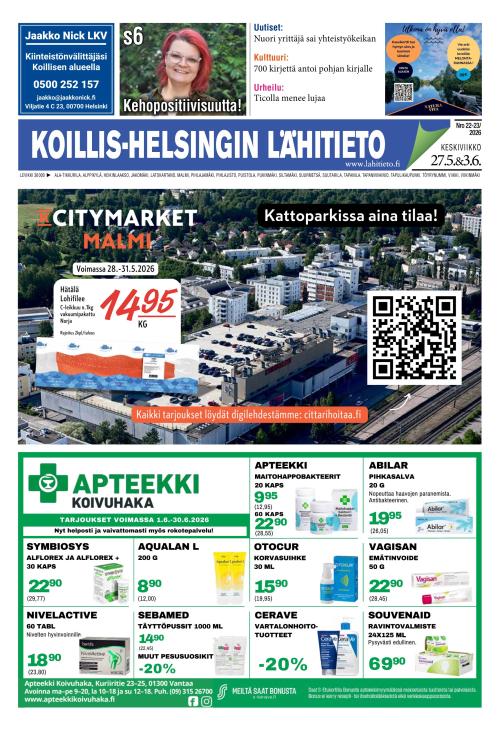 Koillis-Helsingin lähitieto 27.5.2026