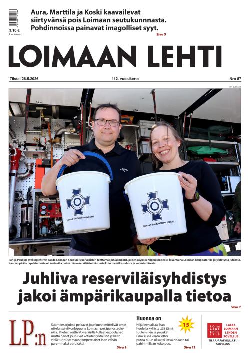 Loimaan Lehti 26.5.2026