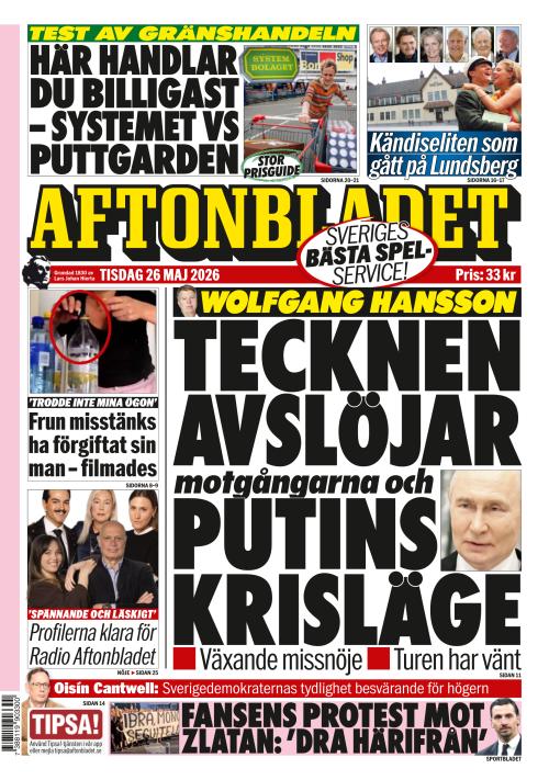 Aftonbladet 26.5.2026