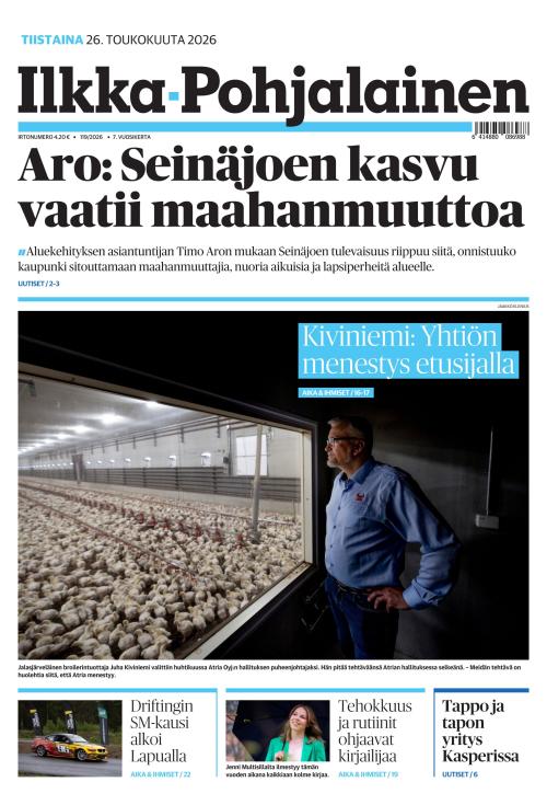 Ilkka-Pohjalainen 26.5.2026