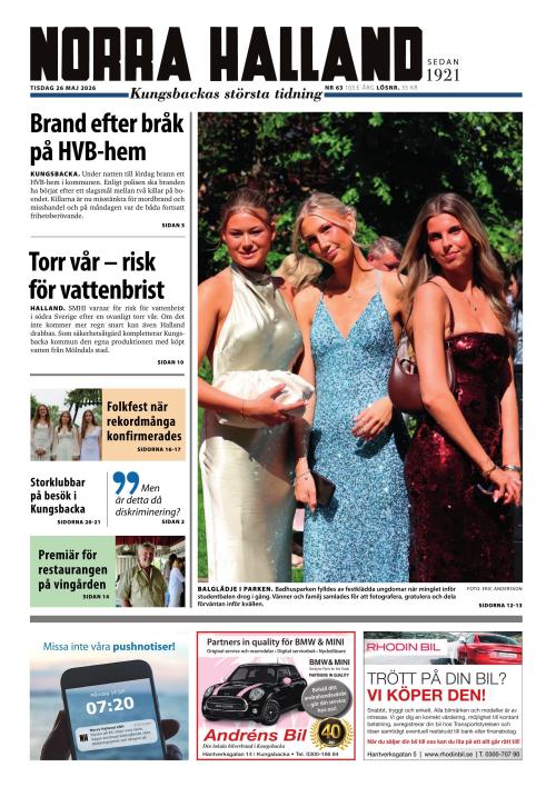 Norra Halland 26.5.2026
