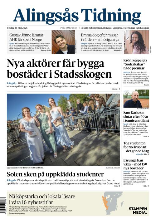 Alingsås Tidning 26.5.2026