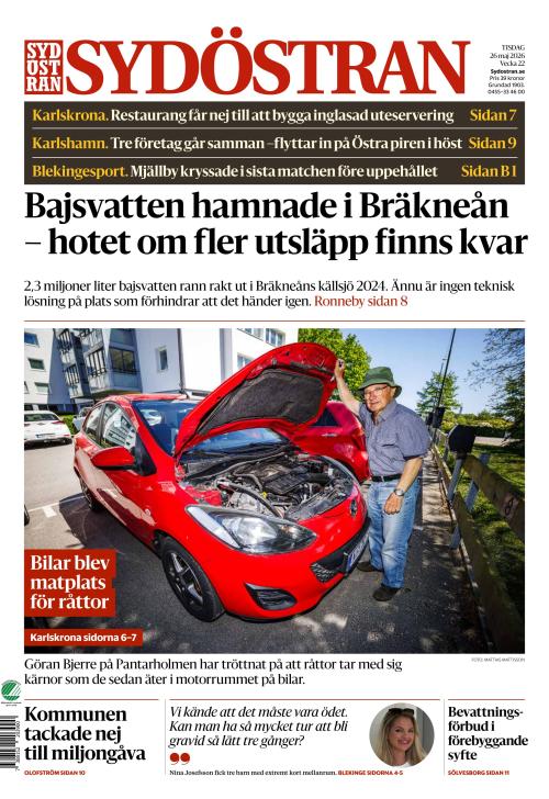 Sydöstran 26.5.2026
