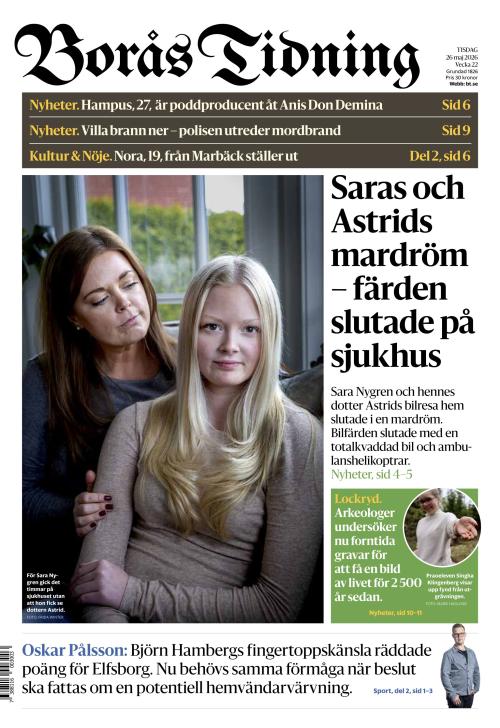 Borås Tidning 26.5.2026