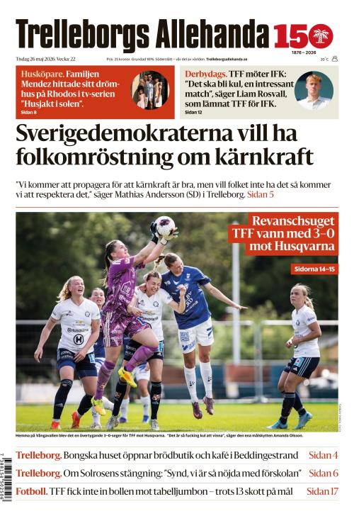 Trelleborgs Allehanda 26.5.2026