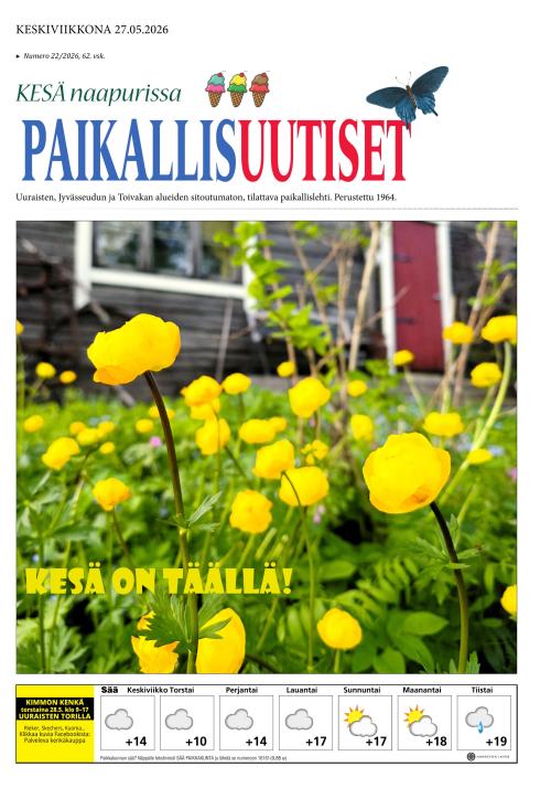 PaikallisUutiset 27.5.2026