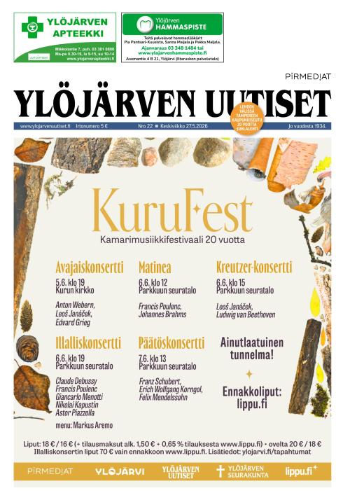Ylöjärven Uutiset 27.5.2026