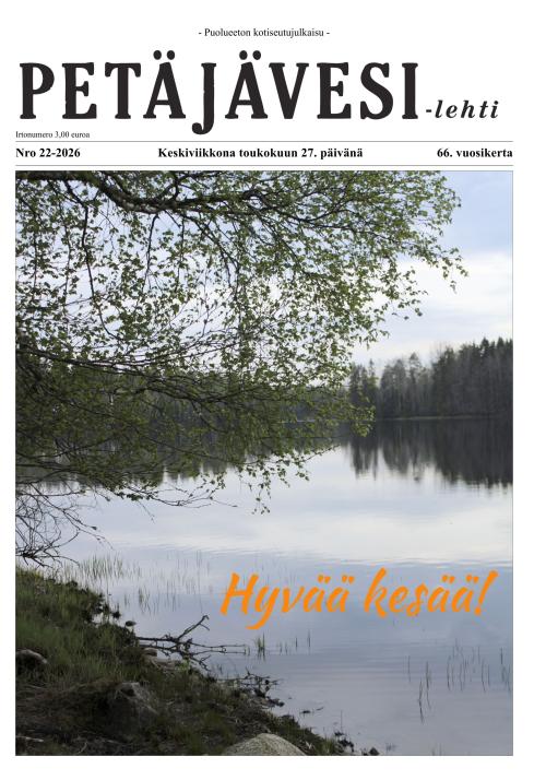 Petäjävesi 27.5.2026
