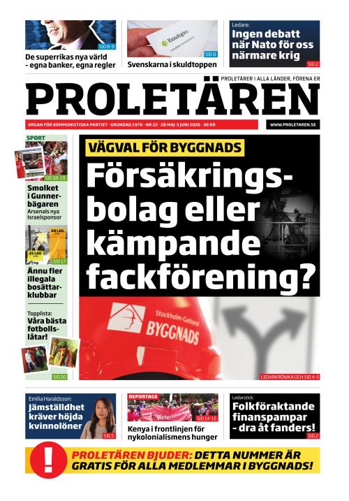 Proletären 28.5.2026