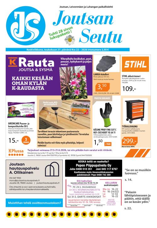 Joutsan Seutu 27.5.2026