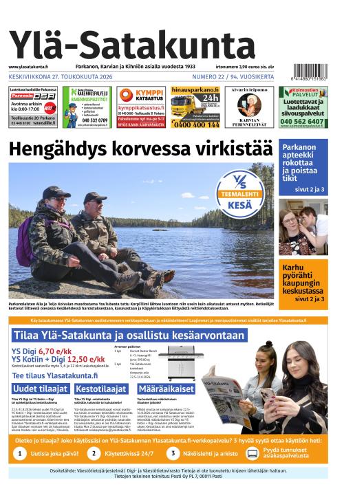 Ylä-Satakunta 27.5.2026