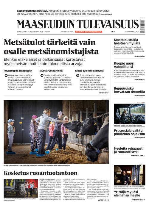 Maaseudun Tulevaisuus 27.5.2026