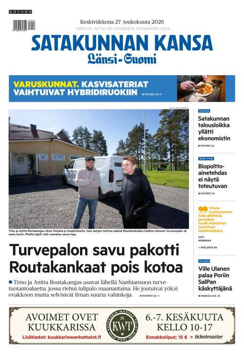 Satakunnan Kansa Länsi-Suomi 27.5.2026